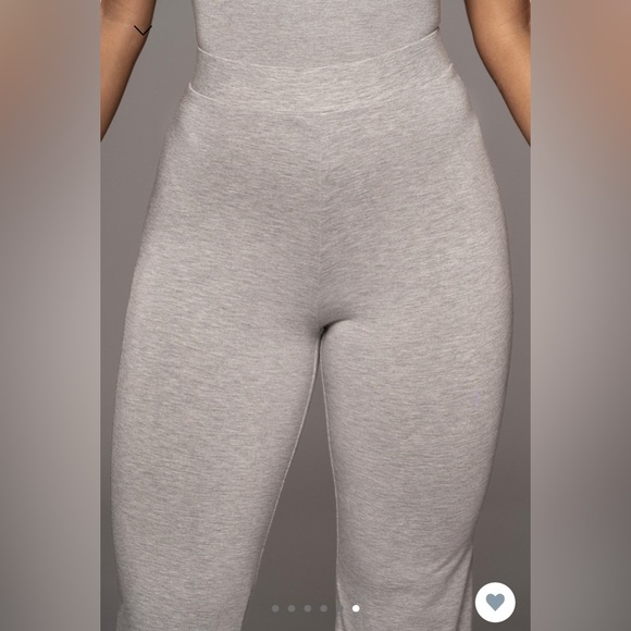 Jluxbasix : Grey Not So Yoga Pants - Picture 4 of 4